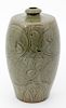 Fine Chinese Qing Dynasty Celadon Vase
