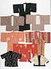 Collection of 8 Old Silk Kimonos & Garments 