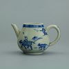 Chinese blue and white porcelain teapot. 