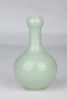 Chinese celadon porcelain vase, Qianlong mark. 