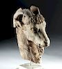Incredible Roman Marble Goat Head
