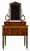 Baltimore, Maryland Sheraton mahogany dressing table, ca. 1820, probably by John Needles