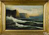 Edward Moran (American 1829-1901), oil on canvas coastal scene, signed lower left, 12'' x 18''