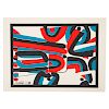 Howard Smith. Untitled Abstract, serigraph
