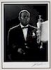 Ted Williams Louis Armstrong B & W Photograph