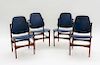 Set of Four Arne Hovmand-Olsen MCM Dining Chairs