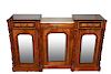 Exotic Wood, Marquetry & Marble Sideboard