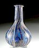Incredibly Beautiful Roman Marbled Glass Bottle