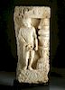 Palmyran Limestone Sarcophagus Relief - Youthful Page
