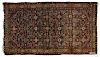 Hamadan carpet, ca. 1920, 7'6'' x 4'2''.