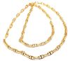 Hermes 18k Yellow Gold 32" Long Chain Necklace