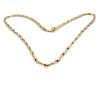 Cartier 18k Yellow + White Two Tone Gold Link Chain