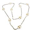 Gurhan 24k Yellow Gold Sterling Silver Necklace 39"