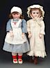 Lot of 2: K*R 117N and H.H.109 Character Dolls.
