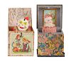 Lot Of 2: Rare Clown Jack-in-the-Box. 
