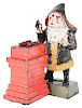 Shepard Hardware Santa Claus Cast Iron Mechanical Bank.