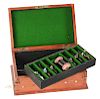 Early English Ascot Horse Racing Game In Original Wooden Box.