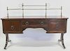 Duncan Phyffe Style Mahogany Sideboard With
