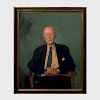 Byron Dobell (1927-2017): Portrait of William Kelly Simpson