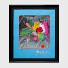 Peter Max (b. 1937): NY Flower Show