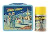 Aladdin Pressed Steel Lithographed Tom Corbett Space Cadet Lunchbox.