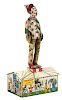 Strauss Tin Litho Wind Up Dandy Jim Roof Dancing Toy. 