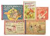 Lot Of 5: Very Early Turn of The Century Character Books. 