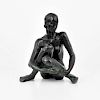 Georg Kolbe "Sitzende" Bronze Nude Sculpture