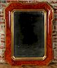 LARGE 19TH CENTURY ITALIAN FAUX PAINTED MIRROR