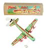 Tin Litho Wind Up World Airlines Flying Hotel .