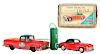 Lot of 2: Tin Litho and Painted Tin Cars.
