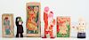 Lot of 3: Occupied Japan Wind Up Celluloid And Tin Toys.