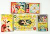 Lot of 2: Paper Litho and Tin Mighty Atom and Super Jetter Games.