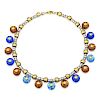 Marina B. Multi-Colored Bead Necklace