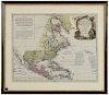 19th Century Map of North America