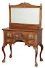 Chippendale Style Dressing Table with Mirror