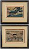 Two 19th Century Japanese Woodblock Prints