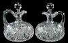 Pair J. Hoare Ships Decanters