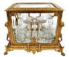 Fine French Gilt Bronze and Glass Tantalus