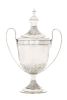 A George III sterling silver covered cup, Bateman