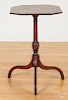 New England Federal cherry candlestand