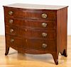 Maryland Federal mahogany chest of drawers