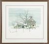 Peter Sculthorpe signed print