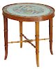 Chinese Export Porcelain Strainer Side Table