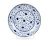 A Blue and White 'Floral' Porcelain Charger Diameter 14 1/2 inches.