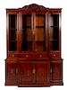 A Large Hongmu Dispalying Cabinet Height 97 1/2 x width 72 x depth 20 inches.