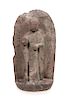 * A Japanese Jizo Road Sculpture of a Standing Buddha Height 25 x width 14 inches.