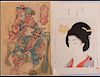 CHIKANOBU and KUNIYOSHI Woodblock Prints