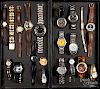 Assorted group of watches