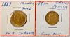 Two Prussia gold coins
